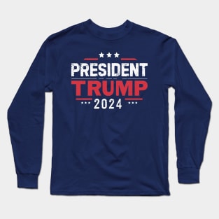 Trump-2024 Long Sleeve T-Shirt